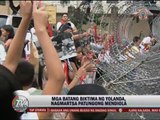 Children among 'Yolanda' survivors at protest over gov't response