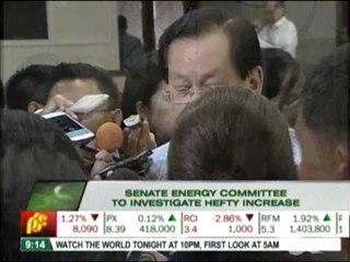 Senate energy committee to probe power rate hike