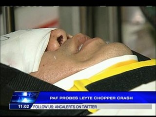 Helicopter carrying DSWD staff crashes in Leyte