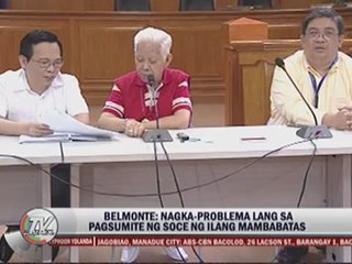 Belmonte: Comelec is 'overacting'