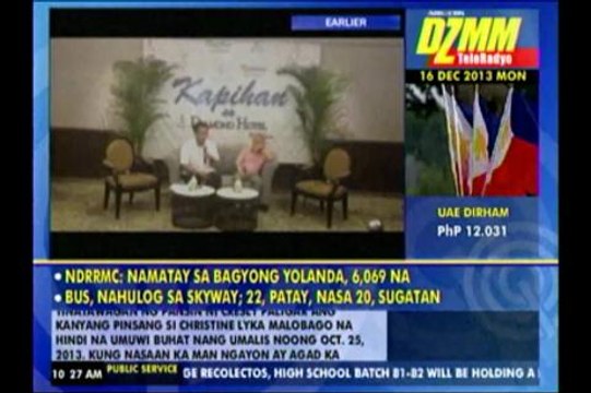 Roxas- Stop the politics in 'Yolanda' relief