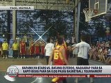 Kapamilya stars, 'batang esteros' play ball for a cause