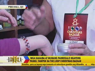 Christmas shoppers flock to bazaars