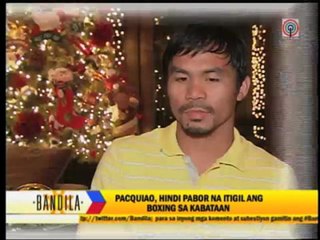 Pacquiao: Amateur youth boxing should continue
