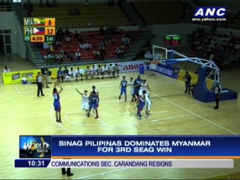 Sinag Pilipinas waylays Myanmar