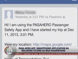 How 'PasaHero' app works