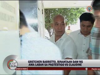 Gretchen takes witness stand against Claudine