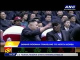 Dennis Rodman traveling to North Korea