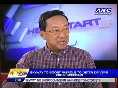 Skyway eyes more traffic enforcers to deter speeding