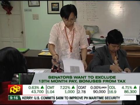 Henares stands firm on tax on bonuses
