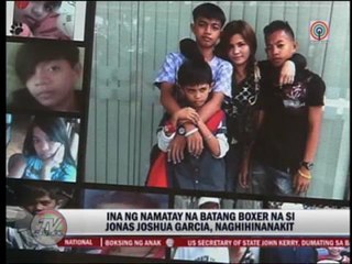Teen boxer's mom to spend Christmas with dead son