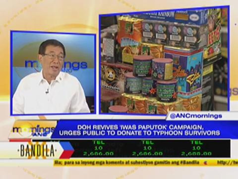 Buying firecrackers? Donate to calamity victims instead