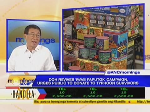 Buying firecrackers? Donate to calamity victims instead