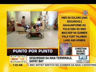 Punto por Punto: Seguridad sa NAIA terminals, sapat ba?