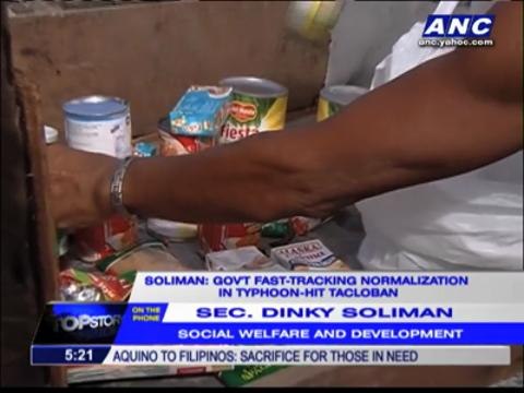 No Noche Buena packs, but gov't promises merry Christmas