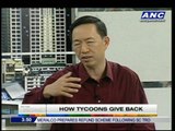 How Filipino billionaires are giving back