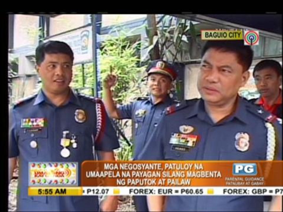 Baguio vendors to appeal ban on sale of fireworks