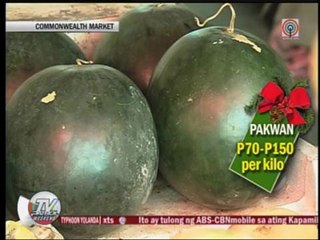 Price hike for round fruits as New Year's eve nears