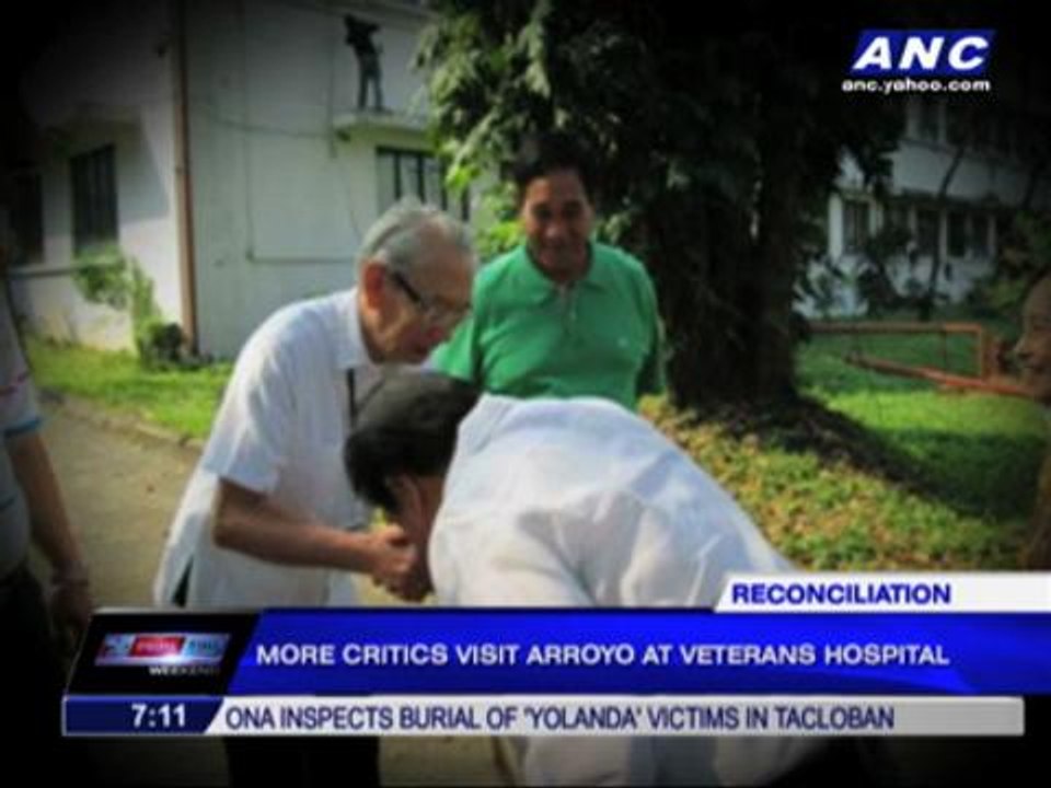 More critics visit Arroyo at VMMC