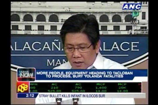 NBI to resume processing of Yolanda victims in Tacloban