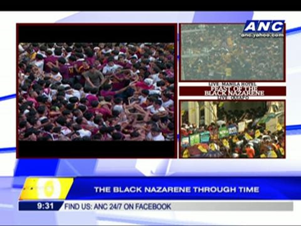 The Black Nazarene through time