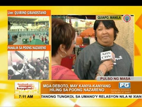 Pulso ng Masa: Why devotees flock to the Black Nazarene