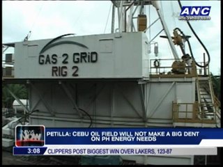 Cebu oil field won't make big dent on PH energy needs