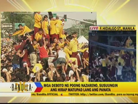 What touching Black Nazarene means for devotees