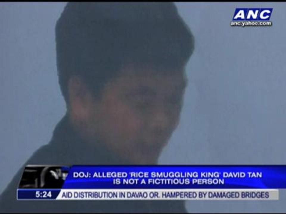 De Lima: 'Smuggling king' a real person