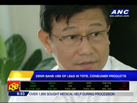 DENR bans use of lead in toys, consumer products