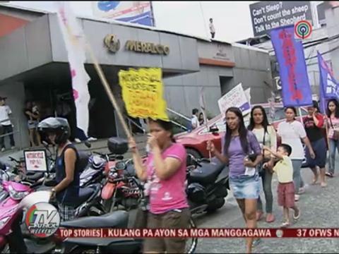 Protest set vs power rate hike despite rotational blackout warning