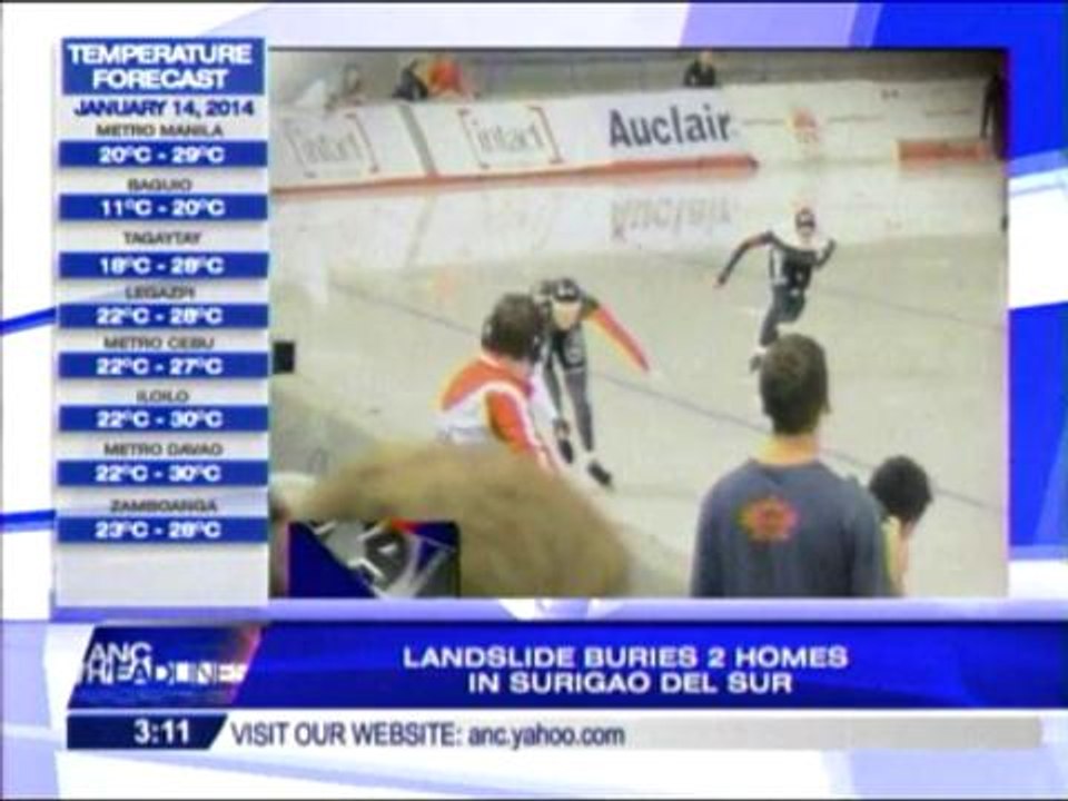 Fil-Canadian speed skater to compete in Winter Games