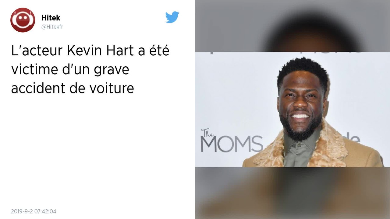 L’acteur Kevin Hart sérieusement blessé dans un accident de voiture