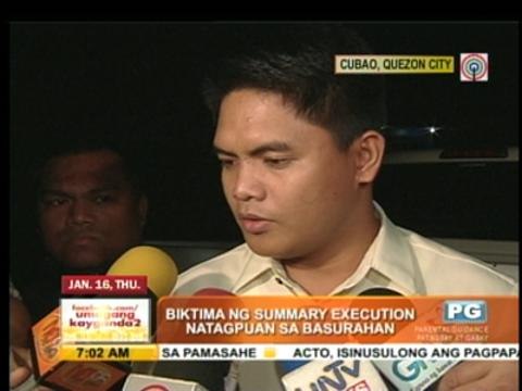 Another man found dead in Cubao