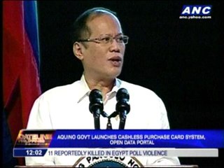 Gov't launches cashless purchase cards