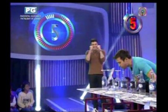 Sam Milby plays 'Minute To Win It'