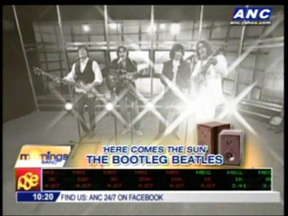 Bootleg Beatles sing 'Here Comes the Sun'