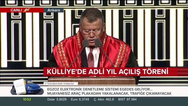 Külliye'de adli yıl açılış töreni