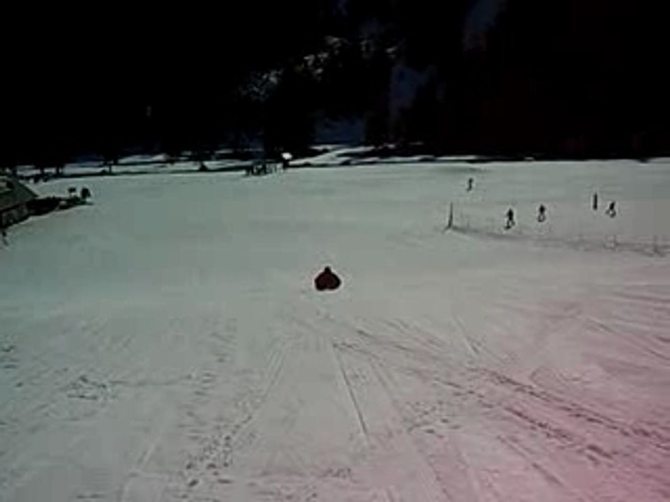 LUGE A CAUTERETS PAPA ET NICO