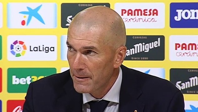 Zidane: Entramos con poca intensidad, pero reaccionamos