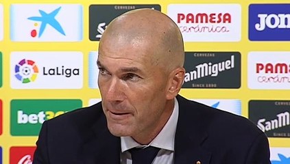 Zidane: "Entramos con poca intensidad, pero reaccionamos"