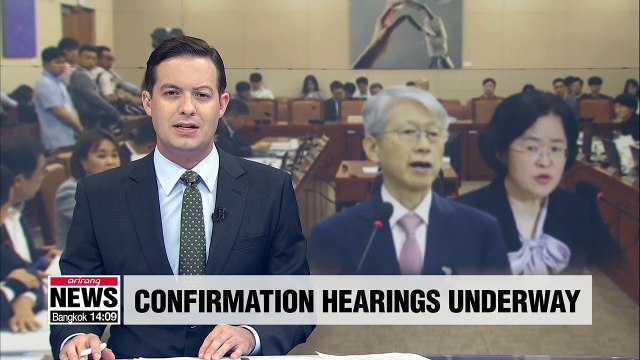 President Moon Jae-in's picks to head science ministry, antitrust watchdog in hot seat