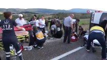 Kastamonu'da Yolcu Minibüsü ile Kamyonet Çarpıştı 1 Ölü, 16 Yaralı