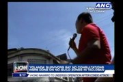 'Yolanda' survivors stage protest in Tacloban