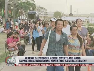 Lucky charms bared for Year of the Wooden Horse