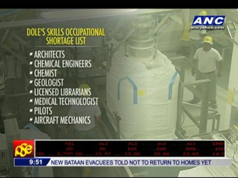 DOLE mulls opening up jobs to foreigners