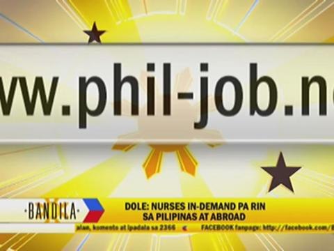 DOLE: Nurses still in demand