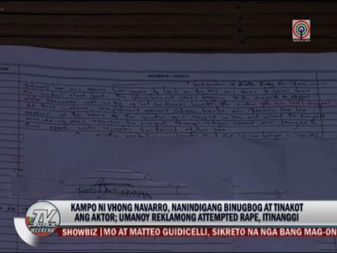Vhong forced to sign rape blotter, lawyer claims