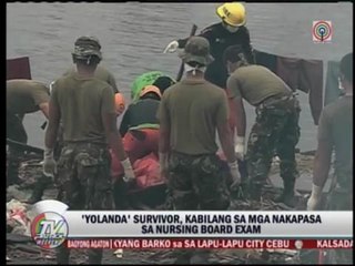 'Yolanda' survivor among passers of nursing board exam