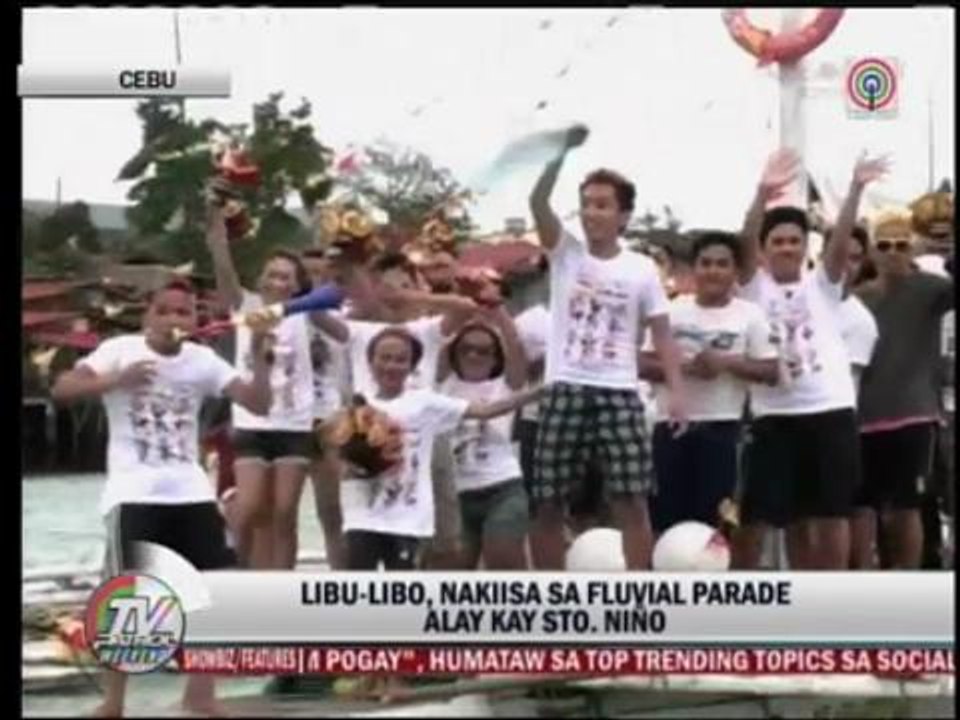 Sinulog fluvial parade attracts thousands